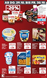 Nutella im Kaufland Prospekt in Lehrte Aktueller Kaufland Prospekt mit Nutella, "Hier bin ich richtig", Seite 63