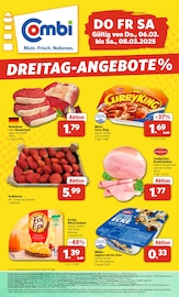 Aktueller combi Supermarkt Prospekt in Erwitte und Umgebung, "DREITAG-ANGEBOTE" mit 1 Seite, 06.03.2025 - 08.03.2025