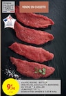 Promo Viande Bovine : Bifteck (Macreuse, Aiguillette Baronne) ou Steak à Griller à 9,90 € dans le catalogue Intermarché à Rugles