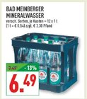 Mineralwasser Angebote von Bad Meinberger bei Marktkauf Bottrop für 6,49 €