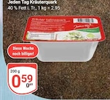 Kräuterquark Angebote von Jeden Tag bei GLOBUS Salzgitter für 0,59 €