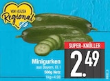 Minigurken im EDEKA Prospekt Minigurken von im aktuellen EDEKA Prospekt für 2,49 €