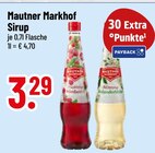 Himbeer im Trinkgut Prospekt Himbeer von Mautner Markhof im aktuellen Trinkgut Prospekt für 3,29 €
