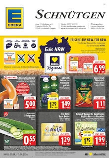 EDEKA Prospekt der Woche "Aktuelle Angebote" Seite 1, 07.04.2026 bis 11.04.2026 für Lennestadt Aktueller EDEKA Prospekt "Aktuelle Angebote" Seite 1 von 24 Seiten für Lennestadt