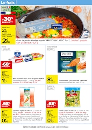 Prix et réduction Truite fumée dans le prospectus Carrefour en cours Offre Truite fumée dans le catalogue Carrefour du moment à la page 34