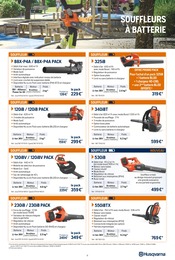 Prix et réduction Gazon dans le prospectus Husqvarna en cours Offre Gazon dans le catalogue Husqvarna du moment à la page 11