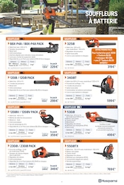 D'autres offres dans le catalogue "OFFRES EXCLUSIVES ET NOUVEAUTÉS AUTOMNE 2025" de Husqvarna à la page 11