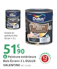 Mr. Bricolage Saint-Paul - Promo Peinture extérieure Bois Écran+ 2 L Promo Peinture extérieure Bois Écran+ 2 L à 51,90 € dans le catalogue Mr. Bricolage à Saint-Paul