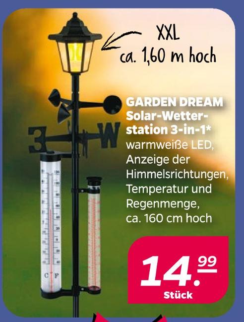 Solar-Wetterstation 3-in-1