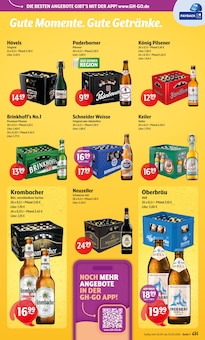 Bier im Getränke Hoffmann Prospekt "Aktuelle Angebote" mit 10 Seiten (Detmold)