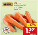 Möhren von Heimat im aktuellen Netto Marken-Discount Prospekt für 1,39 €