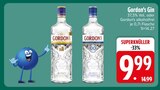 Aktuelles Gordon's Gin 37,5% Vol. Angebot bei EDEKA in Regensburg ab 9,99 €
