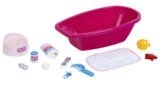 BAIGNOIRE AVEC ACCESSOIRES BABY CORALIE - Baby Coralie - JouéClub BAIGNOIRE AVEC ACCESSOIRES BABY CORALIE - Baby Coralie à 19,99 € dans le catalogue JouéClub