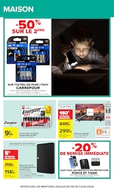 Promos Pile dans le catalogue "Carrefour" de Carrefour à la page 53 Promos Pile dans le catalogue "Carrefour" de Carrefour à la page 53