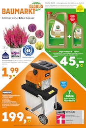 Aktueller Globus-Baumarkt Prospekt, "Immer eine Idee besser", mit Angeboten der Woche, gültig von 14.09.2025 bis 14.09.2025