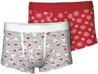 Aldi Guesnain - Lot de 2 caleçons homme Promo Lot de 2 caleçons homme dans le catalogue Aldi "Un Noël tout simplement exquis !" à Guesnain