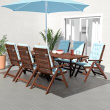 IKEA Köhlen - Tisch+6 Hochlehner/außen Tisch+6 Hochlehner/außen Angebot bei IKEA Köhlen im Prospekt "Click & Collect: Jetzt bestellen und abholen!"