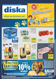diska Prospekt "alles an deinem ort.", 12 Seiten, 24.11.2025 - 24.11.2025 Aktueller diska Prospekt, "alles an deinem ort.", mit Angeboten der Woche, gültig von 24.11.2025 bis 24.11.2025