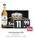 Aktuelle Krombacher Angebote bei Hieber in Freiburg (Breisgau) Aktuelles Pils Angebot bei Hieber in Freiburg (Breisgau) ab 11,99 €