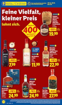 Spirituosen im aktuellen Lidl Prospekt (Duisburg) Spirituosen im Lidl Prospekt "LIDL LOHNT SICH" mit 66 Seiten (Duisburg)
