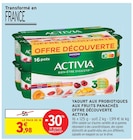 Yaourt aux probiotiques aux fruits panachés Offre Découverte - Danone dans le catalogue Intermarché Hyper