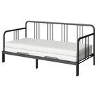 Tagesbett/2 Matratzen schwarz/Åfjäll mittelfest von FYRESDAL für 449,00 € bei IKEA im Angebot Tagesbett/2 Matratzen schwarz/Åfjäll mittelfest von FYRESDAL im aktuellen IKEA Prospekt