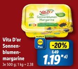 Sonnenblumenmargarine Angebote von Vita D’or bei Lidl Rostock für 1,49 €