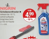 Scheibenentfroster von Nigrin für 4,99 € bei V-Markt im Angebot Scheibenentfroster von Nigrin im aktuellen V-Markt Prospekt