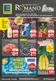 EDEKA Prospekt für Köln: "Aktuelle Angebote", 24 Seiten, 27.12.2024 - 04.01.2025