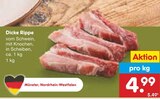 Dicke Rippe im Angebot bei Netto Marken-Discount in Bocholt Dicke Rippe Angebote bei Netto Marken-Discount Bocholt für 4,99 €