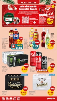 Bier im Penny Prospekt "Wer günstig will, muss Penny." mit 42 Seiten (Eberswalde)