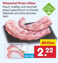Netto Marken-Discount Bockhorst - Puten-Hälse Puten-Hälse Angebot bei Netto Marken-Discount Bockhorst im Prospekt "DU WILLST NÄRRISCH GÜNSTIG EINKAUFEN? DANN GEH DOCH ZU NETTO!"