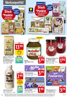 Nutella im EDEKA Prospekt "Aktuelle Angebote" mit 16 Seiten (Tübingen)