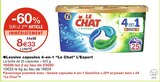 Lessive capsules 4-en-1 L’Expert - Le Chat en promo chez Monoprix Saint-Denis à 8,33 €