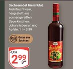 Hirschblut Mehrfruchtwein im Angebot bei GLOBUS in Hof Hirschblut Mehrfruchtwein Angebote von Sachsenobst bei GLOBUS Hof für 2,99 €