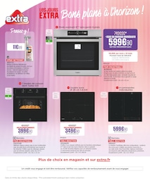 Offre Table Cuisson Induction dans le catalogue Extra du moment à la page 6