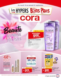 Catalogue Cora "Beauté, des promos éclatantes" à Soissons et alentours, 24 pages, 10/09/2024 - 21/09/2024