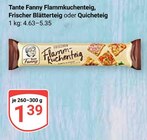 Flammkuchenteig Angebote von Tante Fanny bei GLOBUS Worms für 1,39 €