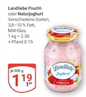 Fruchtjoghurt bei GLOBUS im Limburg Prospekt für 1,19 €