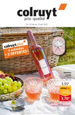 Catalogue Colruyt à Metz, avec 8 pages Prospectus Colruyt à Metz, "Foire aux Rosés", 8 pages, 19/05/2021 - 13/06/2021