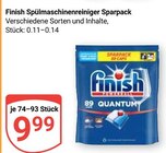 Aktuelles Spülmaschinenreiniger Sparpack Angebot bei GLOBUS in Bochum ab 9,99 €