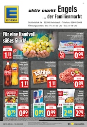 Supermarkt Prospekt von EDEKA Schleiden EDEKA Prospekt: "Aktuelle Angebote", 24 Seiten, 25.08.2025 - 30.08.2025