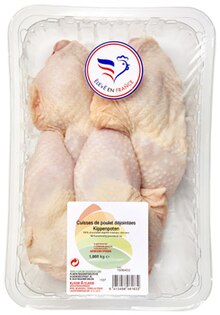 Colruyt Amnéville - Cuisses de poulet déjointées Promo Cuisses de poulet déjointées dans le catalogue Colruyt "Foire à la volaille" à Amnéville