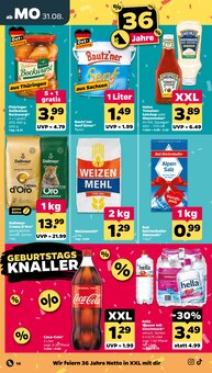 Cola im aktuellen Netto mit dem Scottie Prospekt (Pirna) Cola im Netto mit dem Scottie Prospekt "GĂĽnstig. Besser. FĂĽr Dich." mit 49 Seiten (Pirna)