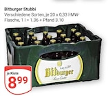 Stubbi im Angebot bei GLOBUS in Hanau Stubbi Angebote von Bitburger bei GLOBUS Hanau für 8,99 €