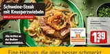 Aktuelles Landbauern Schwein Rückensteaks Angebot bei REWE in Mannheim ab 1,39 €
