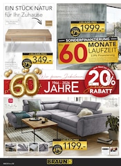 Aktueller BRAUN Möbel-Center Prospekt mit Möbel, "Wir feiern Jubiläum!", Seite 2