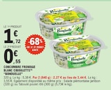 Concombre fromage blanc ciboulette à E.Leclerc dans Moussy