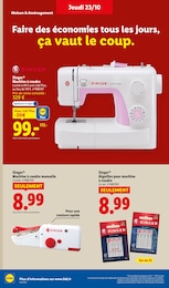 Offre Electroménager Linge dans le catalogue Lidl du moment à la page 38