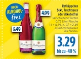 Fruchtsecco Schwarze Johannisbeere Angebote von Rotkäppchen bei diska Hof für 3,29 €